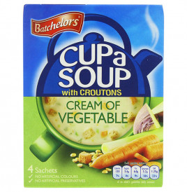 Batchelors Cup a Soups With Croutons Cream Of Vegetable  Box  122 grams